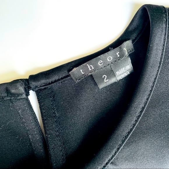 Theory Roobin S Cocktail Dress size 2 Black - Picture 8 of 8